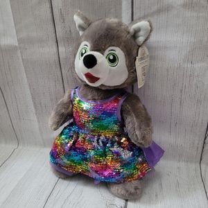 Build a Bear Wiley the Wolf from Great Wolf Lodge 16"